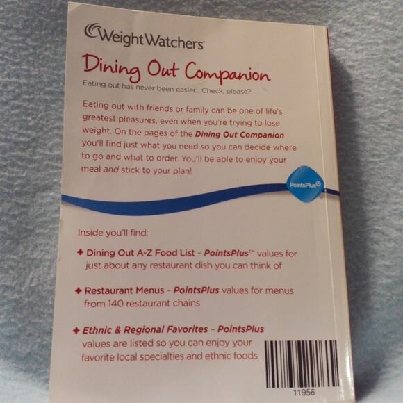 Weight Watchers Dining Out Companion (2010) – Restaurant Points Guide - Picture 2 of 2